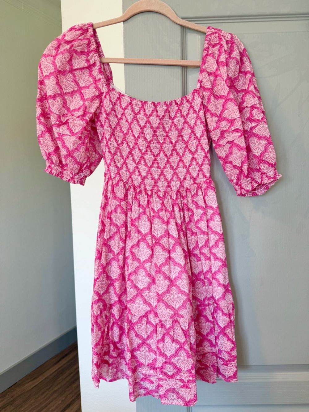 Roller Rabbit Pink Jemina Ren Dress